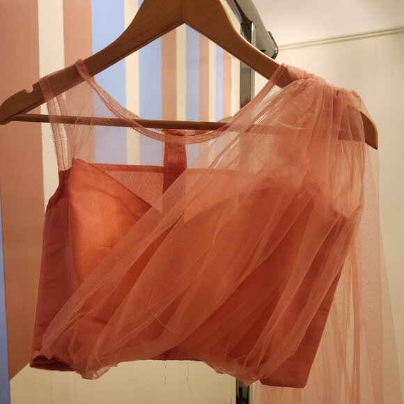 Pink and Silver Indian Lehenga Outfit Size Medium - Picture 2 of 5